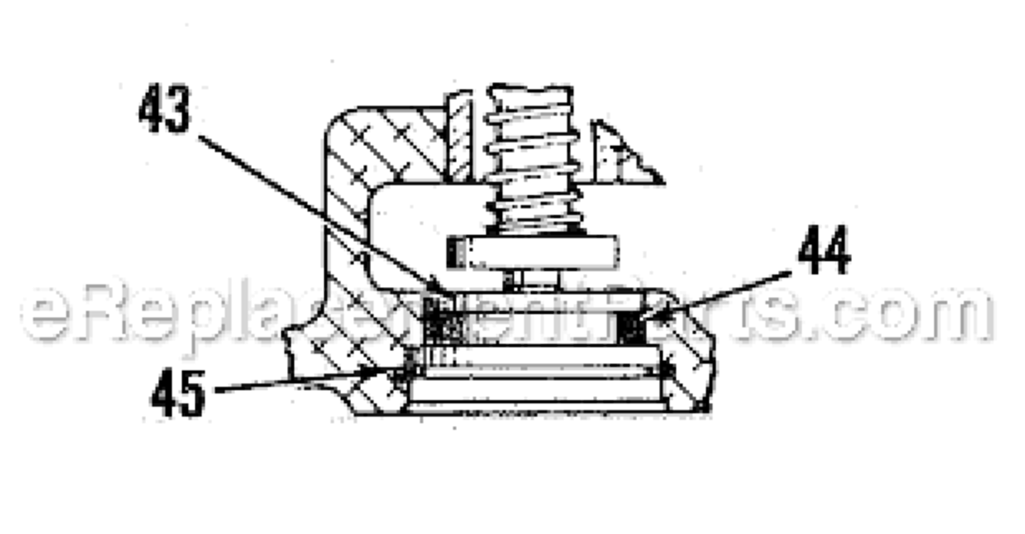 Page C Diagram and Parts List for CP0610 T018041 Chicago Pneumatic Wrench